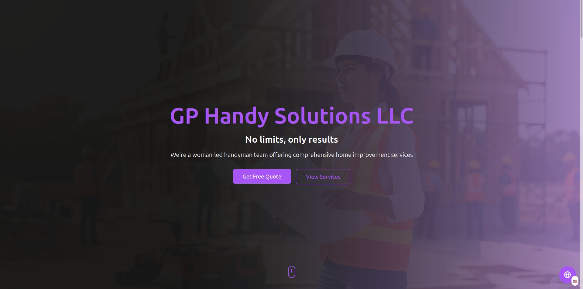 Landing Page GP Handy Solution LLC